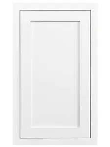 Snow White Inset Kitchen Cabinet Sample Door