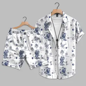 Dungeon Crawler Inspired Hawaiian Shirt, Fantasy Adventure Aloha Shirt, RPG Theme Summer Shirt, Gamer Gift, Unique Dungeon Style Shirt