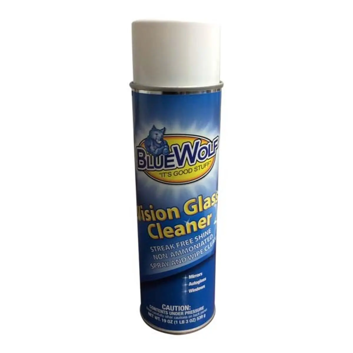 212 MAIN PBW-VC Vision Glass Cleaner Spray, 19oz Consumer-Grade Cleaning Supplies for Households' Windows & Mirrors, 9.5x2.75x2.75", Blue Wolf Sales & Service Edition, 9.0 Fl. Oz. & Above