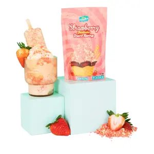 Yum Crumbs Strawberry Shortcake Dessert Toppings Ice cream sprinkles Crunch