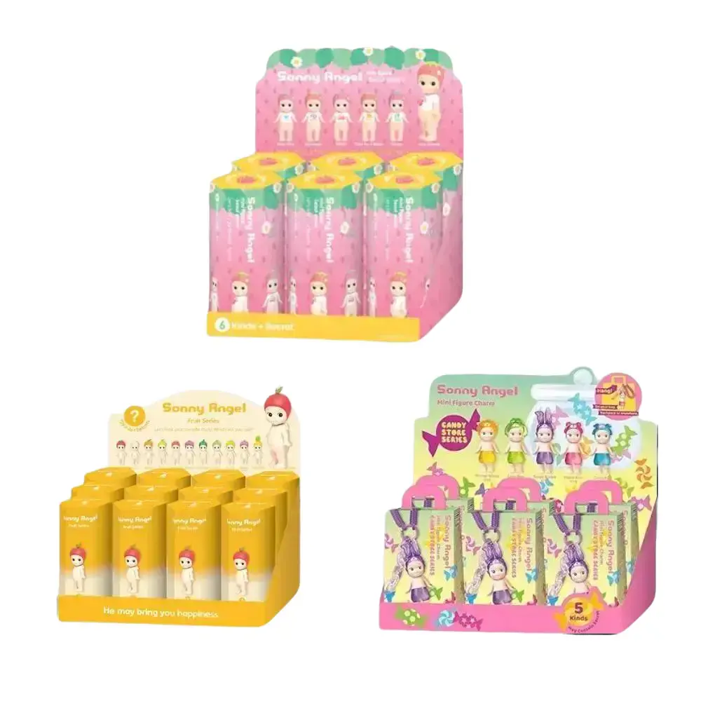 Sonny Angel Blind Box, Fruit Series, Strawberry, Candy, Harvest, Black Pineapple, Refreshing Cold Drink