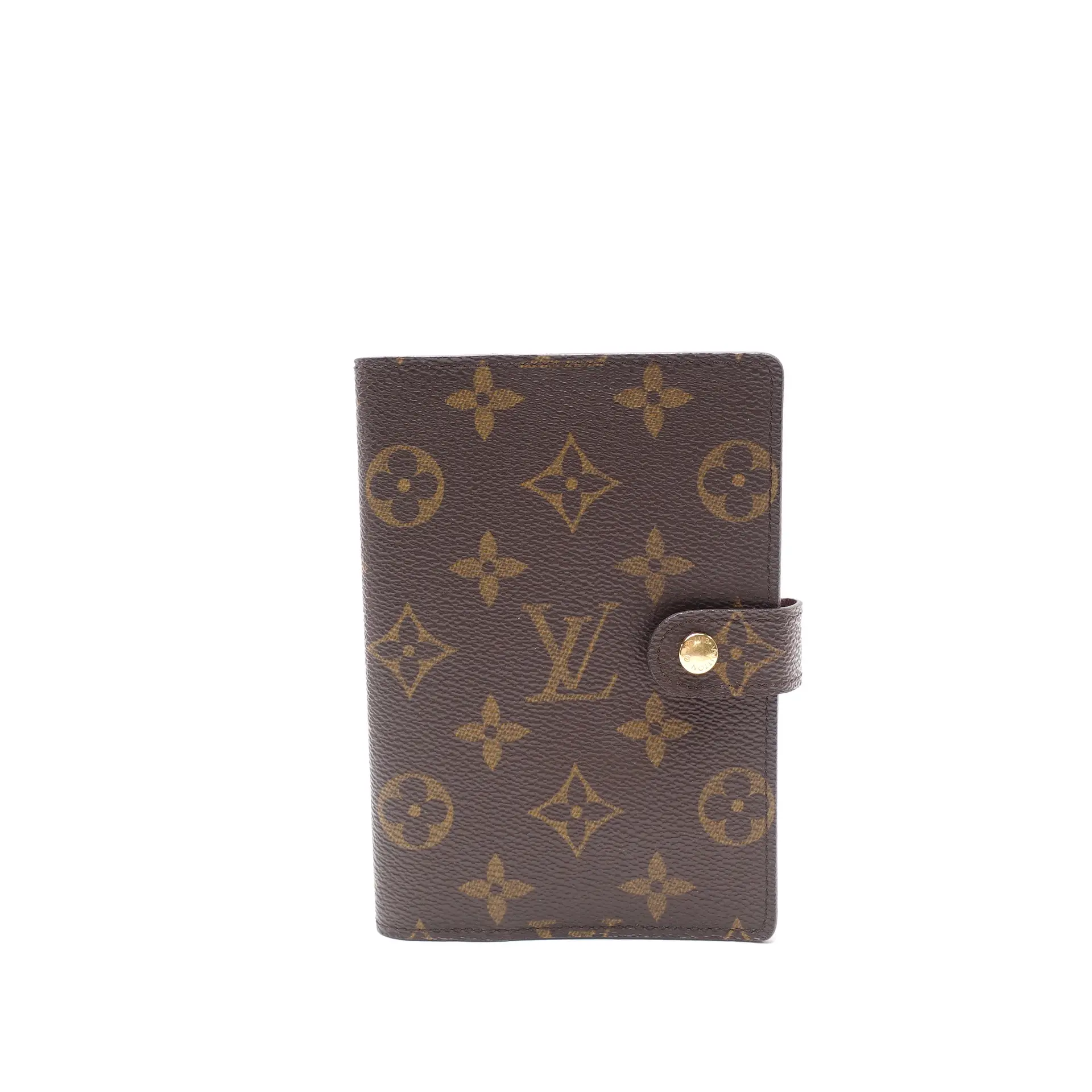 Pre-owned Louis Vuitton Coated Canvas Small Leather Goods Monogram Notebook T10443245