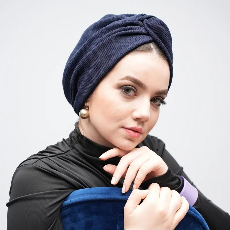 Ankara Handmade Women Turban, Pre-Tied Chemo Cap, Hijab Shawl & Reversible Fashion Bonnet - Ideal for Various Outfits