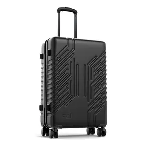 PHI VILLA 20-inch Carry On Luggage Airline Approved - PC+ABS Lightweight Suitcase with Built-in TSA Lock, Hard-shell Durable Rolling Luggage with USB Port