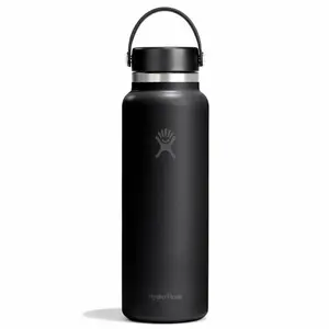 Hydro Flask 40 oz Wide Mouth Stainless Steel Insulated Water Bottle Leakproof BPA-Free Drinkware for Epic Days