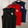 Men's 3-Pack Quick-Dry Sleeveless Tank Tops, Fitted Gym Muscle Tees for Summer Sports and Daily Wear, Comfortable Athletic Base Layer, Activewear Sleeveless, Athletic Apparel Tops, Gymswear, Workout Clothes