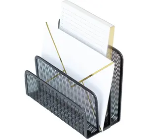 BLU MONACO Metal Mesh Letter Sorter - 7"x 3"x 5.5"