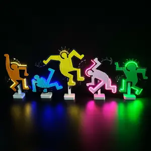 LYBMTWF LED Lighting Kit  for LEGO 31216 Dancing Figures  (Bricks Not Included)