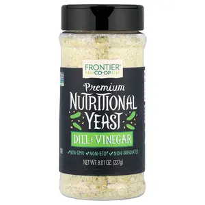 Frontier Co-op Premium Nutritional Yeast, Dill & Vinegar, 8.01 oz (227 g)