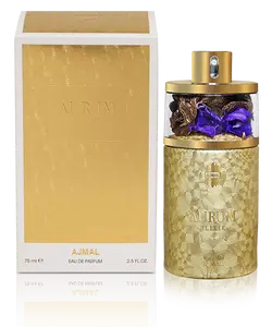 Ajmal Aurum Elixir Eau de Parfum for Women, 2.5 fl oz / 75 ml, Floral Fruity Gourmand Fragrance, Long Lasting Women’s Perfume, Made in Dubai