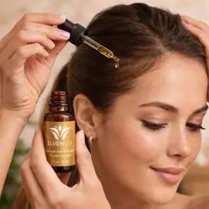 ElvenLux Ginger all Hair & Scalp Reinforce Elixir Haircare Ginseng Herbal Luxury Nourishing Comfort Hair Nutrition Silicone Free Organic