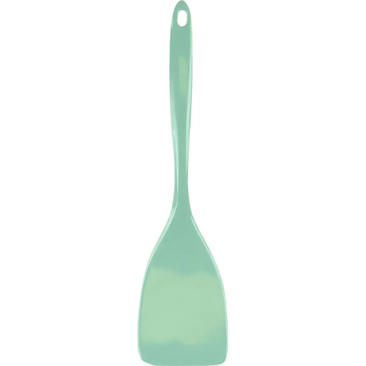 Colorful Seafoam Melamine 1-Piece Flat Spatula, Heat-Resistant Kitchen Utensil for General Cooking Use