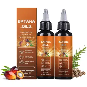 All-in-One Liquid Batana Oil (100ml) -100% Pure and Unrefined Honduran Oil with Rosemary, Castor, & Pumpkin Seed Oil - For Scalp and Hair Health