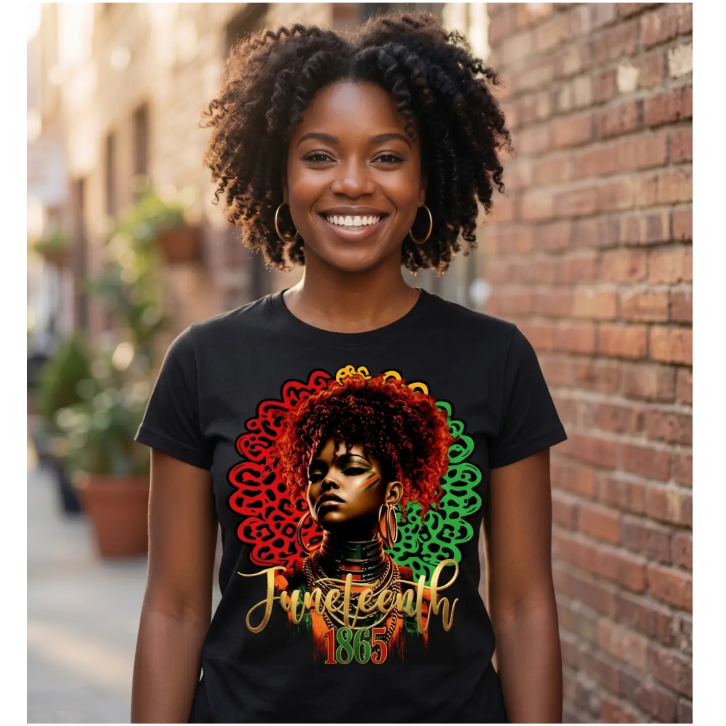 Juneteenth Direct-to-Film (DTF) Heat Transfer - 10in Ready-to-Press Graphic for T-Shirts, Tote Bags, Customized Craft Supplies for DIY Enthusiasts, Embossing-Friendly Specialty DIY Printmaking Tool, Hoodies, Rectangular