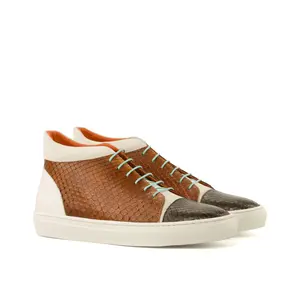 Melqart Python High Top Sneakers