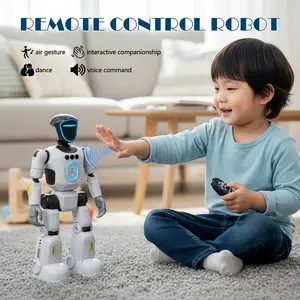 Children Ai Robot Toy, Gesture Control, Walks, Slides, Sings, Dances, Remote Controlled, Suitable for Ages 3-8, Intelligence Development