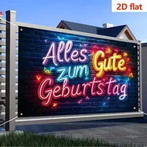 Neon Cyberpunk Retro Brick Wall Backdrop Fabric, School Season Theme, Home Decor Banner, Living Room Bedroom Outdoor Festival Party Decoration