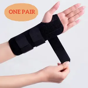 Carpal Tunnel Wrist Brace for Night Sleep – Adjustable Wrist Splint with Metal Strip Support for Hand Pain Relief & Healthcare