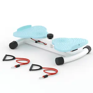 Homhut Portable Twist Exercise Board Stable Silent Operation Resistance Loop Bands 300lbs Max Load Abdominal Hip Muscle Training Multifunctional Household Sports Equipment For Women