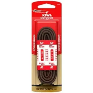Shoe Laces Outdoor Round Round Brown 54 Inches 1 pair each