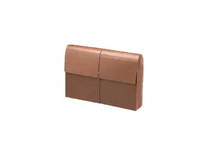 Smead Manufacturing Company SMD71356 Leather Like Wallet- Elastic Cord- 3-.50in. Exp- 15in.x10in.