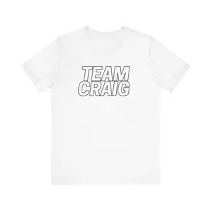 Team Craig T-Shirt, Bravo Southern Charm Fan Shirt, Reality TV Tee,  Craig Fan Merch, Funny Pop Culture Shirt Cotton Fabric Menswear Unisex Top