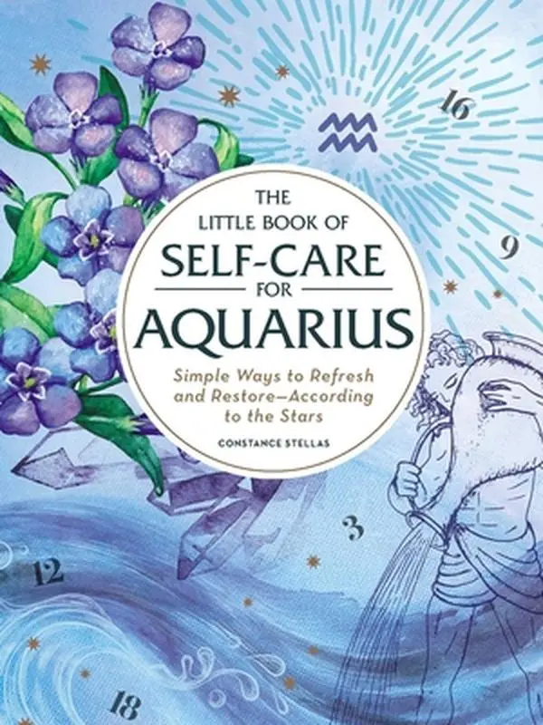 Used Hard Cover Book - The Little Book of Self-Care for Aquarius: Simple Ways to Refresh, Restore According to the Stars to Heal Mind, Body, Spirit by Constance Stellas (English)
