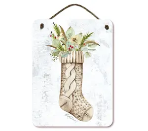 Courtside Market Hung With Care 12x16 Hanging Artboard