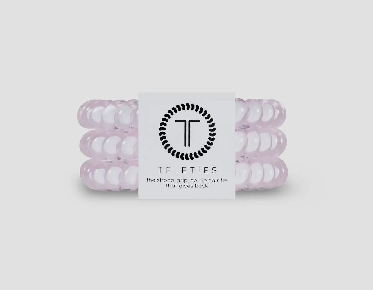 Rose Water Pink Teleties Set of 3 - Multiple Sizes
