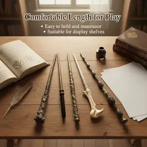 Decompression Resin Fantasy Magic Wand Prop with Magical Mist Effect, Stress-Relieving Toy, Halloween Role-Playing Accessory, Toy & Hobby Gift for Children and Adults