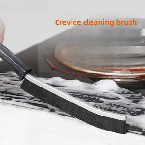 Hard Bristle Tile Gap Cleaning Brush |   Multi-Purpose Grout Scrubber for Bathroom & Kitchen
