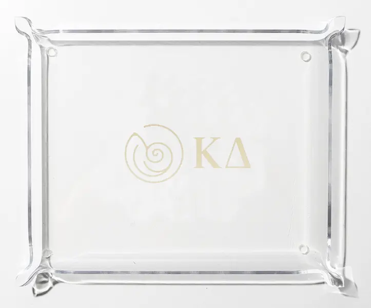 Kappa Delta Acrylic Tray | Clear