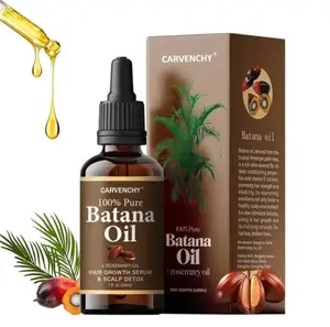 Batana & Rosemary Hair Oil, 100% Natural Scalp & Hair Nourishing Serum, Deep Hydration & Repair for Dry, Damaged Hair