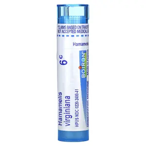 Boiron Hamamelis Virginiana, 6C, Hemorrhoid Relief, Approx 80 Pellets
