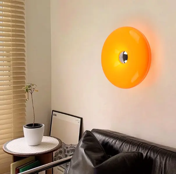 Donut Shape RGB Ambient Mood Lamp, Touch Control 16-Color Changing LED Light, Rechargeable & Plug-in, Wall Mountable & Tabletop Decor for Bedroom, Living Room