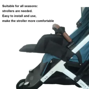 Universal Baby Infant Stroller Footrest Extension Board, Child Pushchair Accessories, Extended Long Foot Rest, Adjustable Footboard for Comfort