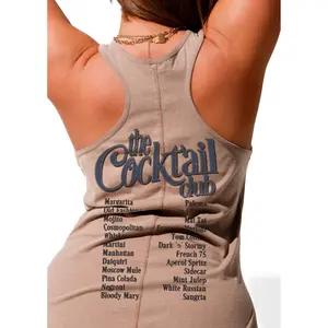 THE COCKTAIL CLUB BOYFRIEND SIDE SLIT TANK