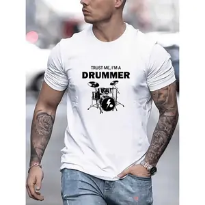 Breathable Men'S Letter Print Running Training T-Shirt, a Comfortable Summer Sports Top