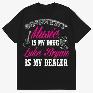 Luke Bryan Country Singer Tee – Graphic T-Shirt for Fans