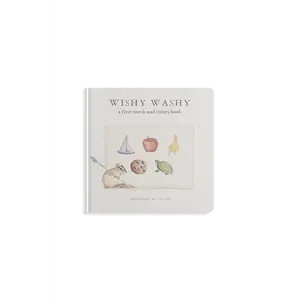 Wishy Washy by Tabitha Paige features strategically chosen first words that include a child's earliest developing sounds,
