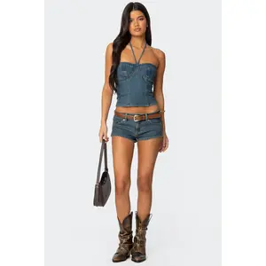 Jagger Low Rise Denim Shorts Jagger Low Rise Denim Shorts