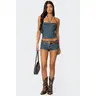 Jagger Low Rise Denim Shorts