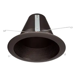 TORCHSTAR 6" Air Tight Cone Baffle Trim - Oil Rubbed Bronze