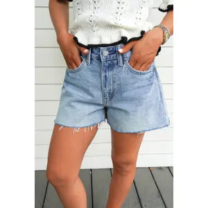 VINTAGE A-LINE DENIM SHORTS