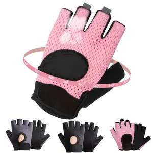 Breathable Ultra Lightweight Weightlifting Gloves, Full-Length Fitness Training Gym Exercise Cycling Gloves for Men & Women, Gym Accessories