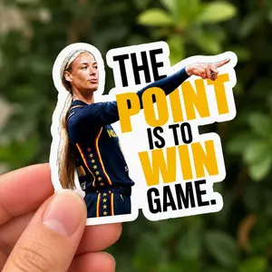 Sophie Cunningham Sticker, Sophie Basketball Point Guard Sticker Magnet, Funny Basketball Fan Decal, Athlete Gift, Waterproof Sports Sticker