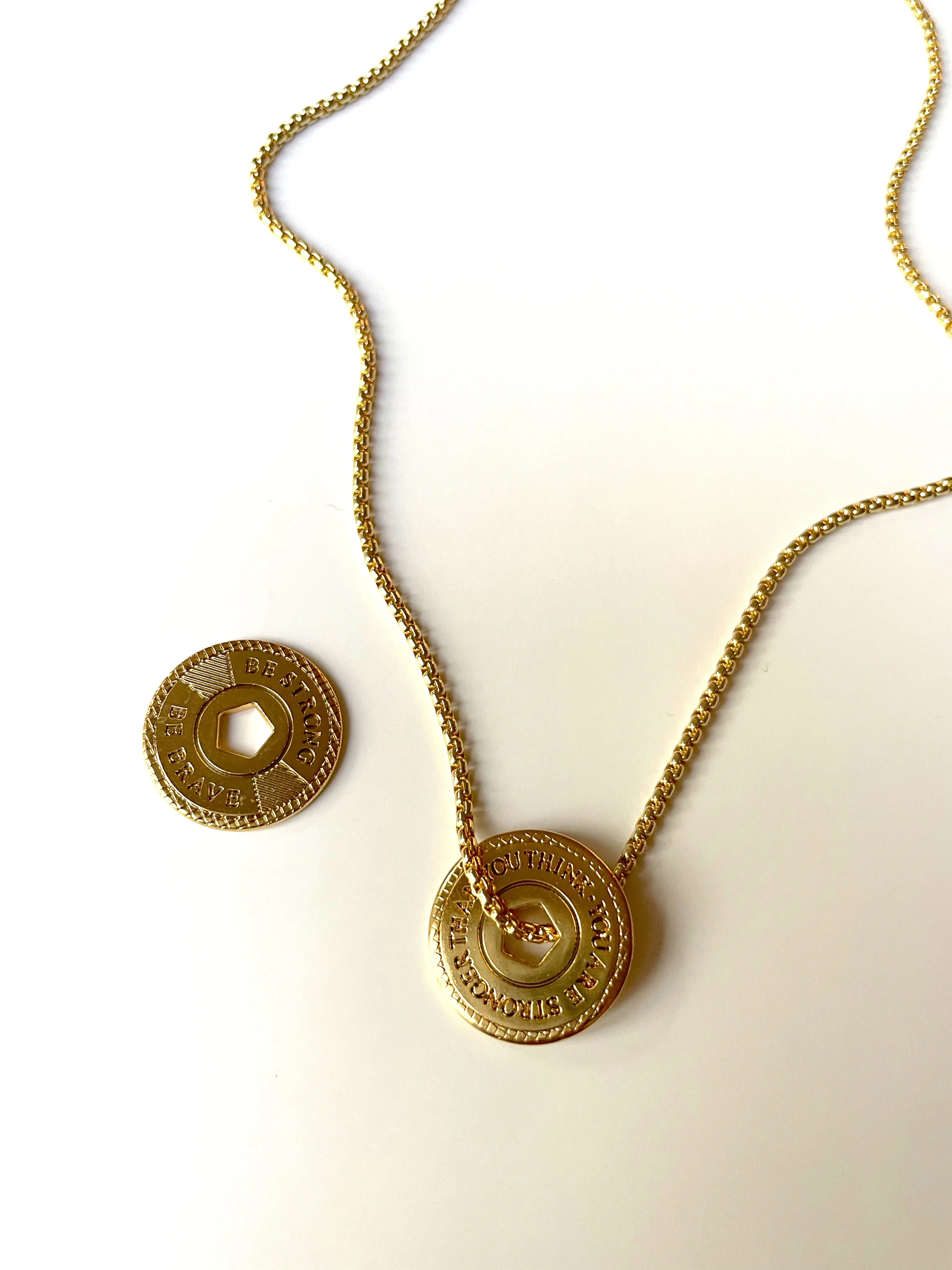 Be Strong Nut Necklace