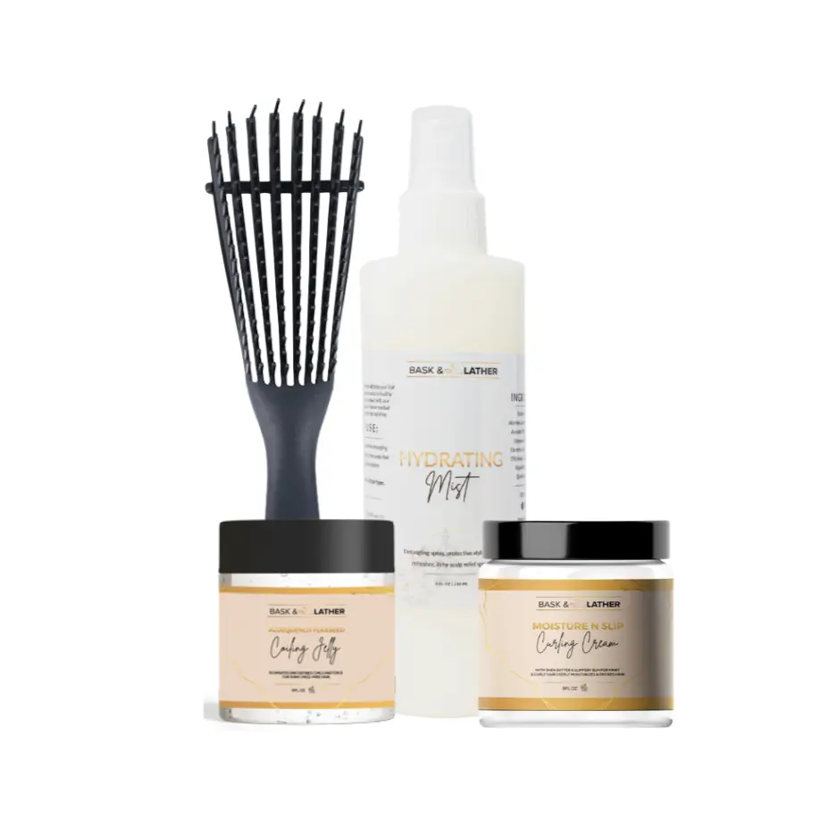 Curl and Coil Defining Bundle For Curly & Wavy Hair Coils Cream Curl and Coil Defining Bundle For Curly & Wavy Hair Coils Cream