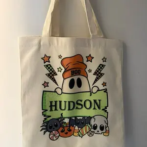 Personalized trick or treat bag