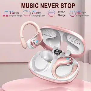 Wireless Charging Cases Waterproof - Compatible with Wireless Earphones, Charging Case for 90 Hours, Includes Long Playtime Chargeable